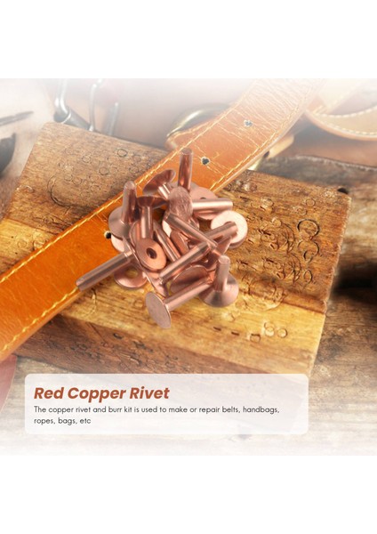 Kırmızı Bakır Perçin ve Burr ile Burr Setter ile Bakır Perseter Hızlandırıcı Kurulum Ayar Aracı ve Delik Punch Cutter (Yurt Dışından) fırsatları