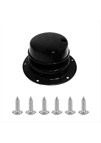 Rv Sıhhi Tesisat Havalandırma Kapağı Rv Çatı Havalandırma Kapağı Rv Çatı Kanalizasyon Havalandırma Kapağı 1 Ila 2 3/8 Inç Boru HJ403 Siyah (Yurt Dışından)