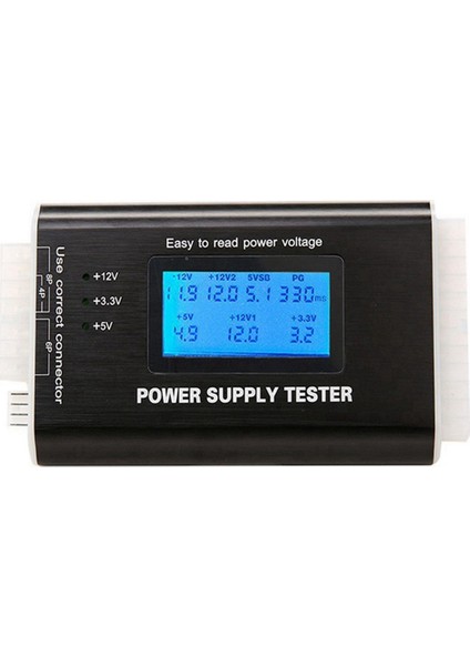 Atx Güç Algılama Aracı Bilgisayar Ana Bilgisayar Güç Test Cihazı Taşınabilir Metal Kabuk LCD Ekran Kılıfı Güç Test Cihazı (Yurt Dışından) modelleri