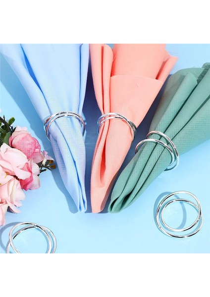 36PCS Metal Spiral Peçete Halka Tokaları Düğünler Için Basit Peçete Halkaları (Yurt Dışından) fırsatları