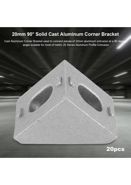 2020 Serisi Alüminyum Profil Konnektör Seti, 20PCS Köşe Braketi, 40 Pcs M5 x 10MM T-Slot Fındık, 40 Pcs M5X10MM Profi M5X10MM Hex Soket Kapağı Vidalı Cıvata (Yurt Dışından) modelleri