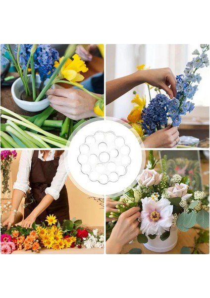 Spiral Ikebana Kök Tutucu Çiçekler Için Spiral Kök Tutucu Buket Twister Dıy Çiçek Sanat Aksesuar 19 Delik (Yurt Dışından) fırsatları