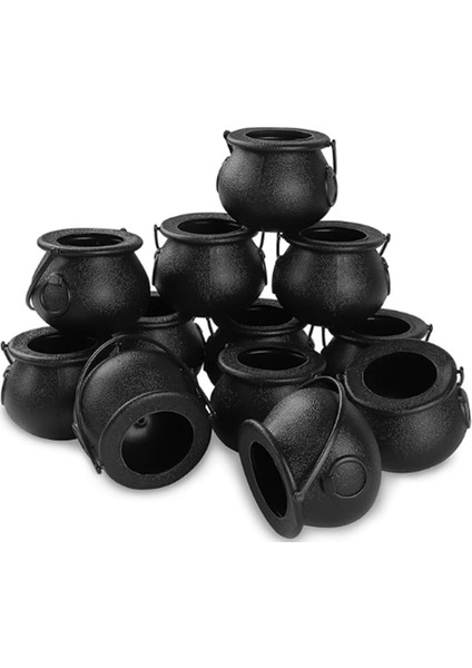 12PCS Mini Siyah Kazan Kazanlı Mini Siyah Kazan (Yurt Dışından)