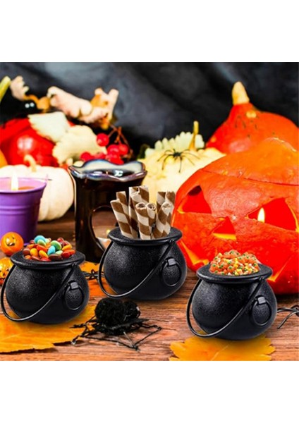 12PCS Mini Siyah Kazan Kazanlı Mini Siyah Kazan (Yurt Dışından) modelleri