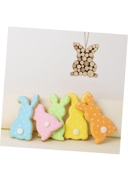 Ahşap Dekoratif Asılı Paskalya Asılı Ahşap Işareti Paskalya Süslemesi Bitmemiş Ahşap Yumurta (Yurt Dışından) modelleri