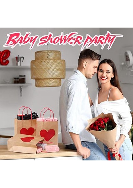 M 24 Pcs Sevgililer Günü Hediye Çantaları, Şeker Çantaları Goodie Çantalar Heart Heart Love Love Kağıt Torbalar Düğün ve Sevgililer (Yurt Dışından)