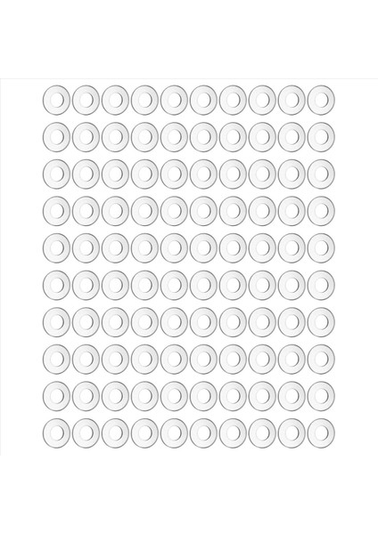 100PCS M3 3 mm Metrik 304 Paslanmaz Çelik Düz Yıkamacı (Yurt Dışından)