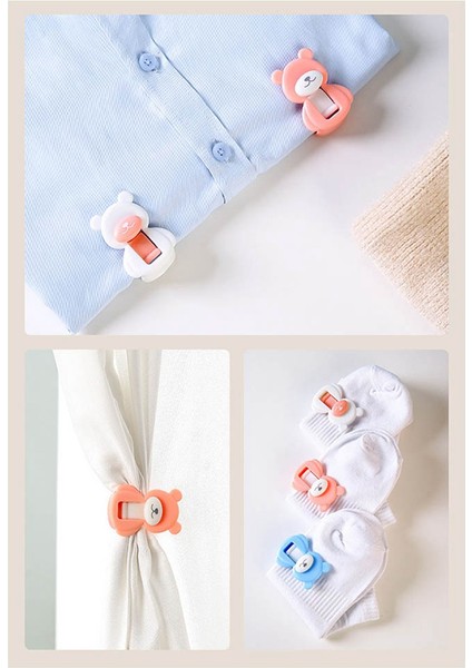 30PCS Ayı Yorgan Tutucu Görünmez Neediless Sheet Yorgan Kapağı Anti-Koşu Çift Kart Klips Karikatürü Yorgan Kayırma Önleyici Toka (Yurt Dışından) fiyatları