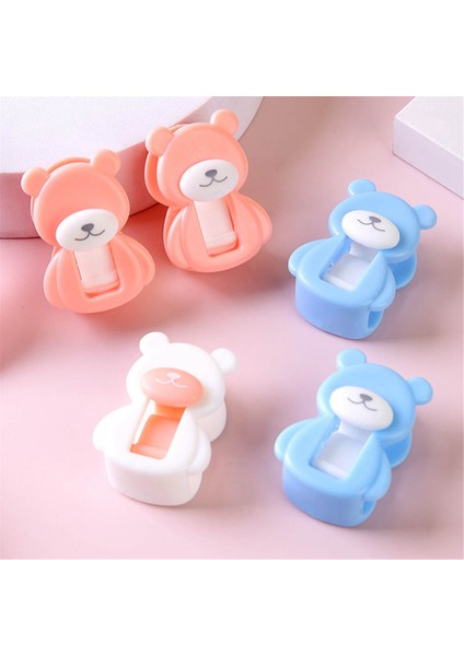 30PCS Ayı Yorgan Tutucu Görünmez Neediless Sheet Yorgan Kapağı Anti-Koşu Çift Kart Klips Karikatürü Yorgan Kayırma Önleyici Toka (Yurt Dışından) modelleri