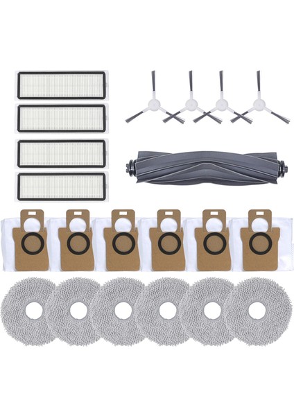 Dream L10S Için Ultra Robot Vakum Ana Yan Fırça Hepa Filtre Mop Bez Torbaları Aksesuarlar Değiştirme (Yurt Dışından) fiyatları