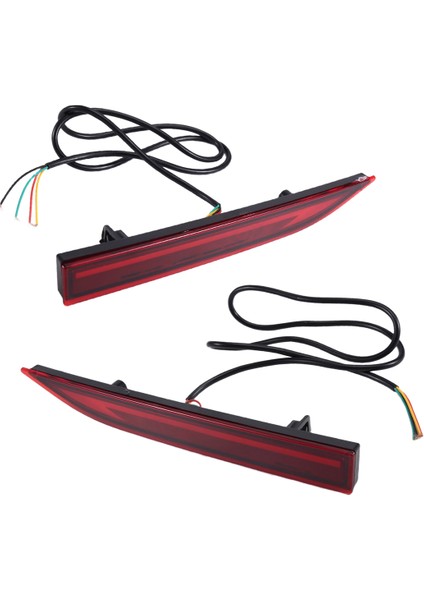 Araba LED Arka Tampon Reflektör Işık Fren Işığı Toyota Yaris Vios Için Dinamik Dönüş Sinyal Lambası 2022-2023 (Yurt Dışından)