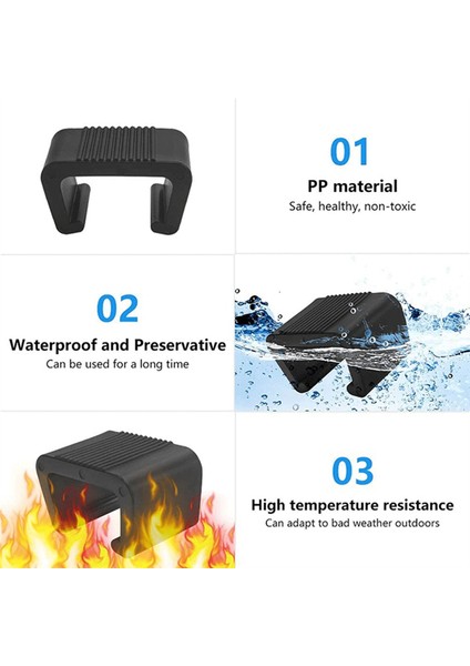 8pcs Bahçe Mobilya Klipsleri Dış Kanepe Plastik Kelepçeler Hasır Sandalye Için Anti-Yürürümlü Rattan Mobilya Konektörleri (Yurt Dışından) indirimleri