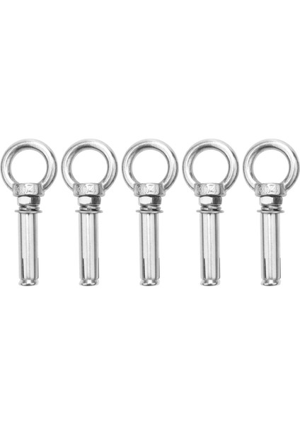 5pcs M8 x 60MM Genişletme Cıvatası Cıvatası 304 Paslanmaz Çelik Halka Kaldırma Ankraj Göz Cıvatası Genişletme Göz Cıvatası (Yurt Dışından) fiyatları