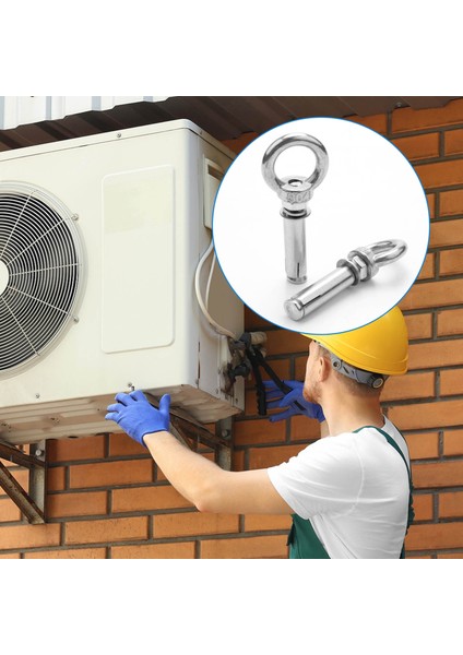 5pcs M8 x 60MM Genişletme Cıvatası Cıvatası 304 Paslanmaz Çelik Halka Kaldırma Ankraj Göz Cıvatası Genişletme Göz Cıvatası (Yurt Dışından) modelleri