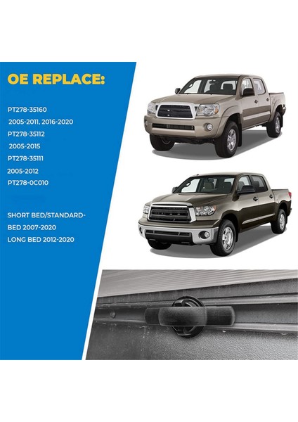 Toyota Tacoma Tacoma Için Araç Kargo Kutu Takımı Arka Kuvcuk Topak Kullanıcı Kilit Yatak Kullanıcı PT278-35112 (Yurt Dışından) modelleri