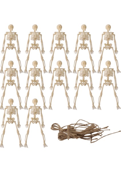 Cadılar Bayramı Dekoru Için Iskeletler, 12 Pcs Mini Seleton Figürinler Haunted House Aksesuarları Için Cadılar Bayramı Dekorasyonu Partys (Yurt Dışından) modelleri