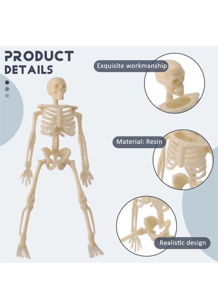 Cadılar Bayramı Dekoru Için Iskeletler, 12 Pcs Mini Seleton Figürinler Haunted House Aksesuarları Için Cadılar Bayramı Dekorasyonu Partys (Yurt Dışından) indirimleri