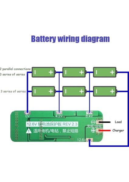 2pcs 3s 20A Bms Lityum Pil 18650 Şarj Cihazı Koruma Kurulu Pcb Bms 12.6V Hücre Şarjı Koruma Modülü (Yurt Dışından) modelleri