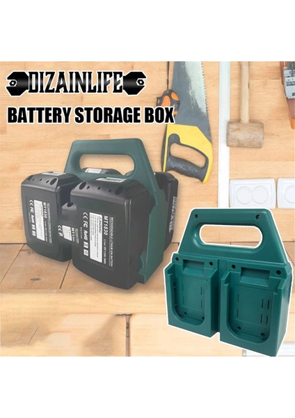 Makita 18V Li-Ion Pil BL1830 BL1860 Için Lityum Pil Montaj Tutucu Şarj Fonksiyonu ile Donatılmış Ab Fişi (Yurt Dışından) fiyatları