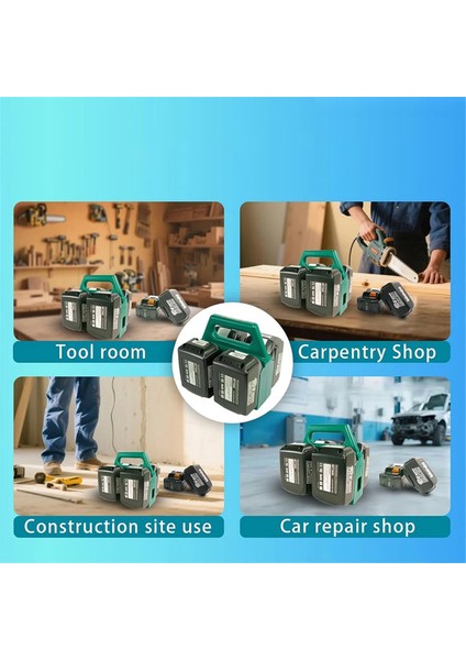 Makita 18V Li-Ion Pil BL1830 BL1860 Için Lityum Pil Montaj Tutucu Şarj Fonksiyonu ile Donatılmış Ab Fişi (Yurt Dışından) fırsatları