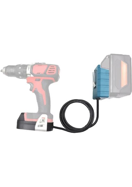 Makita Için Pil Uzatma Kablosu Aracı 18V Lityum Piller ve Araçlar Kablo Uzunluğu 1.5m Kanca ile (Yurt Dışından) fırsatları