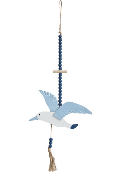 Akdeniz Dekorasyon Duvarı Asılı Deniz Kuşları Oturma Odası Boyalı Martılar Kuş Kafe Arka Planı Asma Duvarı, L (Yurt Dışından)