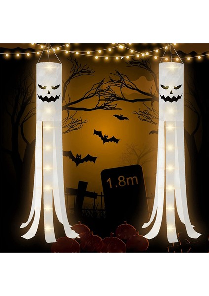 Cadılar Bayramı Rüzgar Tüp Bayrağı Açık Hayalet Festival Hayalet Bayrağı Korku Festivali Bayrağı Rüzgar Çorabı (Yurt Dışından) modelleri