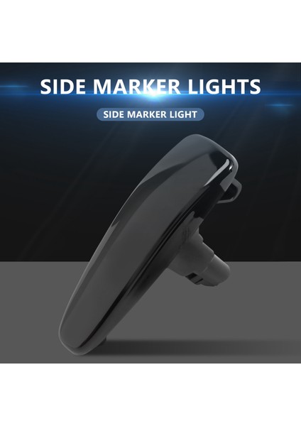 Mitsubishi Lancer Evo x Mirage Outlander Sport 2011-2020 Için Füme Lens Tam LED Dinamik Ön Yan Işaretli Işıklar (Yurt Dışından) fırsatları