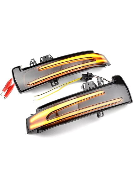 Sıralı Dönüş Sinyali ile Yan Ayna Işığı A3159539A A1668200121 Mercedes Benz C E S Cla Sınıfı W204 (Yurt Dışından)