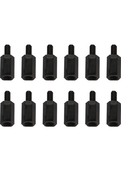 100 Pcs M3 10MM+6MM Naylon Ara Hex Stand-Off Sütun Alçak (Yurt Dışından) modelleri