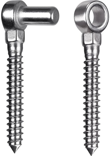 Paslanmaz Çelik Ahşap Dişli Cıvata Menteşe Ahşap Çit Kapısı Cıvata Post Çiftlik Kapısı Donanım Aksesuarları (Yurt Dışından)