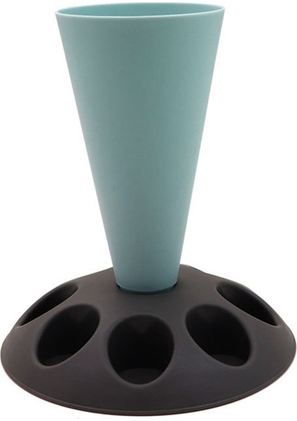 D-Piping Çanta Standı, 8 Yuvalı Nozullu Boru Torbası Tutucu, Kek Dekorasyon Kiti Için Plastik Hamam Çantası Standı (Yurt Dışından)