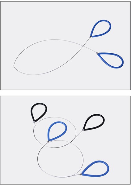 4pcs Kil Kesiciler Tel Çelik Tel Kil Kesici Çömlek Aletleri, Kil Heykel Için Kauçuk Saplı Aletler Kesilmiş Aletler (Yurt Dışından) indirimleri