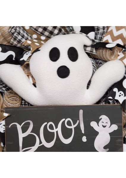 Cadılar Bayramı Hayalet Çelenk, Çelenk Mevsimsel Aksesuarlar Güzel Kapı Askı, Sevimli Hayalet Ev Spectre Cadılar Bayramı Dekorasyon (Yurt Dışından) fiyatları