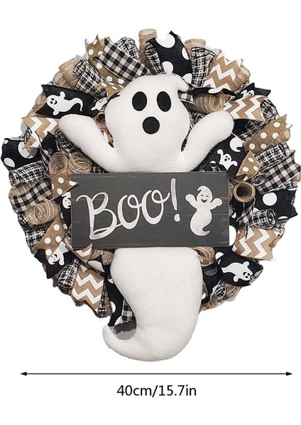 Cadılar Bayramı Hayalet Çelenk, Çelenk Mevsimsel Aksesuarlar Güzel Kapı Askı, Sevimli Hayalet Ev Spectre Cadılar Bayramı Dekorasyon (Yurt Dışından) indirimleri