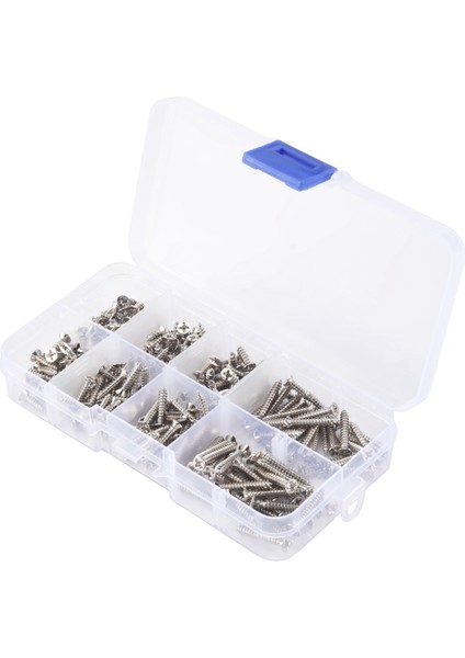 200PCS M3 Paslanmaz Çelik Düz Kafa Vidaları Kitler Yüksek Mukavemetli Kendi Kendine Dokunma Vidaları Ahşap Mobilya Için Ayarlanmış (Yurt Dışından) modelleri