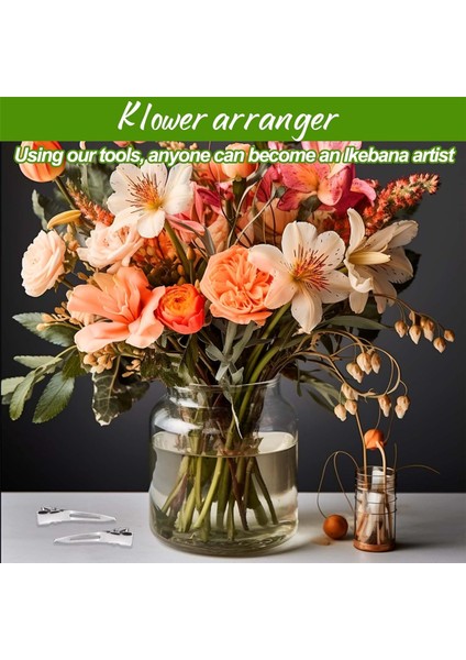 Çiçek Aralıklı Tutucu, Çiçek Düzenleme Tutucu Buket Twister Yeniden Kullanılabilir Çiçek Kapak Malzemeleri Bitki Fiksasyon Gümüş (Yurt Dışından) modelleri