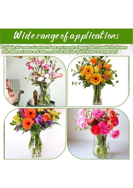 Çiçek Aralıklı Tutucu, Çiçek Düzenleme Tutucu Buket Twister Yeniden Kullanılabilir Çiçek Kapak Malzemeleri Bitki Fiksasyon Gümüş (Yurt Dışından) fırsatları