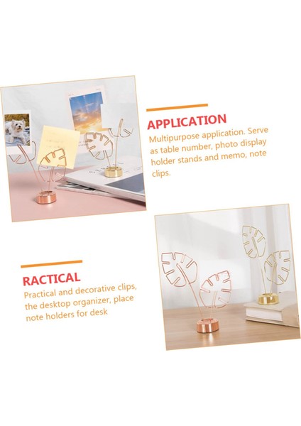 2pcs Not Klasör Notu Hawaii Dekor Kopu Tutucu Ad Kartı Klip Tutucu Menama Tablo Tutucular Tablo Işareti (Yurt Dışından) fiyatları