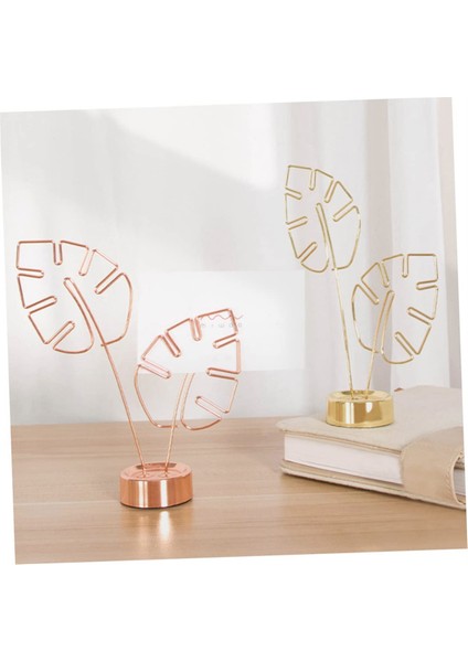 2pcs Not Klasör Notu Hawaii Dekor Kopu Tutucu Ad Kartı Klip Tutucu Menama Tablo Tutucular Tablo Işareti (Yurt Dışından) indirimleri