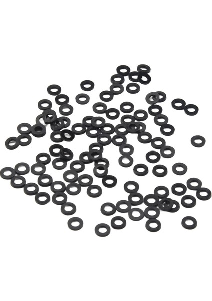 M3 x 6mm x 1mm Naylon Düz Yalıtım Yıkayıcı Contalar Malzerleri Siyah 200 Pcs (Yurt Dışından) fiyatları