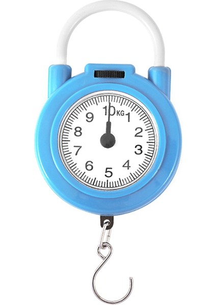 10KG Taşınabilir Mekanik Kadran Ölçeği Asma/mutfak Ölçeği Asma Kanca Çok Amaçlı Ölçek Bant Mavisi (Yurt Dışından) fiyatları