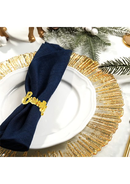 12PCS Bismillah Metal Peçete Yüzükleri Mektup Metal Peçete Halkası Seti, Ramazan Peçete Halkası Için Set Mektup Peçete Yüzükleri (Yurt Dışından) fiyatları