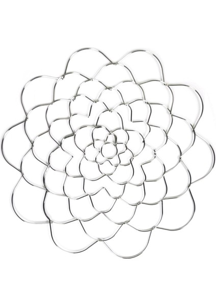 Çiçek Arantaj Tutucu Çiçek Düzenleme Asistanı Yeniden Kullanılabilir Paslanmaz Çelik 8inch (Yurt Dışından)