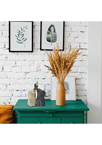 Beige &amp; Grey&#39;de Sevgi Dolu Filler Çift - Modern Seramik Heykel - Set Olarak Heykelcik - Dekorasyon Figürü - Süsleme (Yurt Dışından) fırsatları