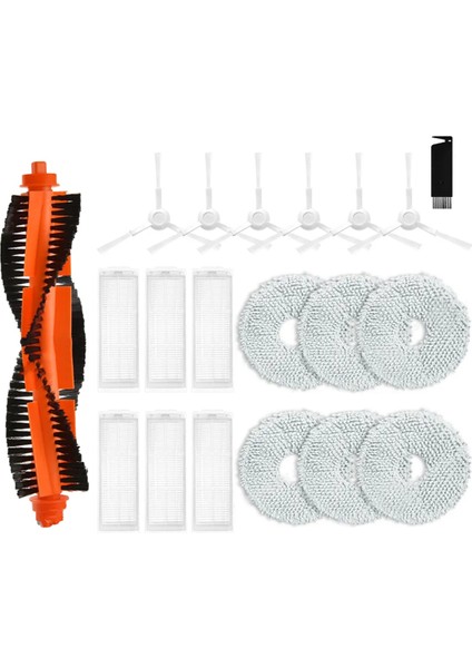 Xiaomi Mijia M30 Pro Robot Vakum Temel Süpürge Ana Yan Fırça Bez Bezi Rag Yığın Filtre Aksesuarları Parçaları (Yurt Dışından)