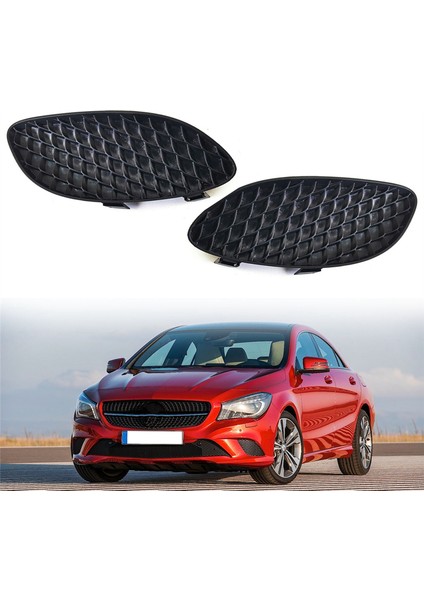 1paır Araç Ön Tampon Sis Lambası Kapağı Çerçeve Izgara A117852300 A1178852400 Mercedes Benz Cla C117 2013-2019 (Yurt Dışından) fiyatları