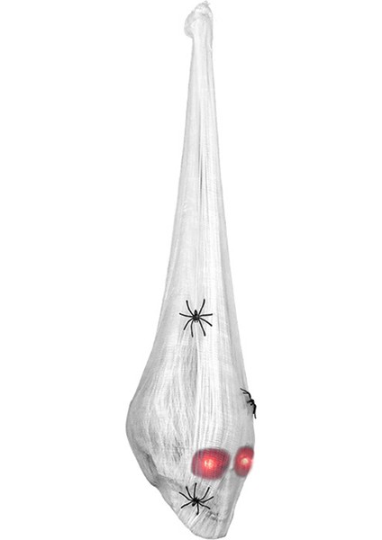 Örümcek Kafatası Cadılar Bayramı Dekorasyonlar Örümcek Kafatası Kafa Pervane LED Işık Örümcek Dış Mekan Büyük Sahne Kapı Için (Yurt Dışından)