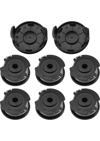 Bosch Için Strimmer Makarası Değiştirme, 8pcs String Düzeltici Makarası Bosch Cordless Grimmer Art 23 Sl ile Uyumlu (Yurt Dışından)