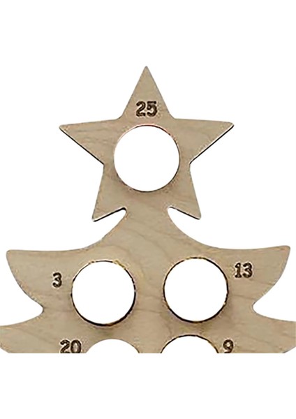 Ahşap Noel Geri Sayım Takvimi Noel Ağacı Geri Sayım Takvim Çikolata Stand A (Yurt Dışından) indirimleri